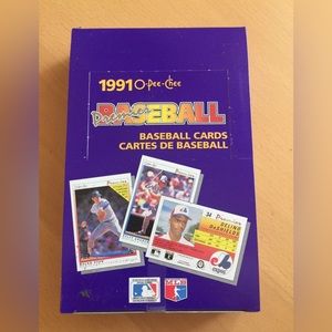 1991 O-Pee-Chee Premier Baseball Cards